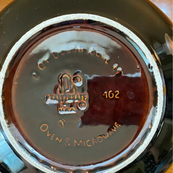 Vintage Pfaltzgraff Brown Drip Glaze 8 Qt Dough Bowl - Picture 3 of 3